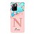 Capinha para Xiaomi Poco X3 GT Anti Impacto Personalizada - Delicate Flowers Rosa com nome e fundo transparente - Imagem 1