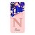 Capinha para Xiaomi RedMi Note 7 Anti Impacto Personalizada - Delicate Flowers Rosa com nome e fundo transparente - Imagem 1