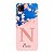 Capinha para Xiaomi RedMi 9C Anti Impacto Personalizada - Delicate Flowers Rosa com nome e fundo transparente - Imagem 1