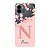 Capinha para Xiaomi RedMi A1 Anti Impacto Personalizada - Delicate Flowers Rosa com nome e fundo transparente - Imagem 1