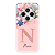 Capinha para Xiaomi RedMi 14c 4G Anti Impacto Personalizada - Delicate Flowers Rosa com nome e fundo transparente - Imagem 1