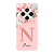 Capinha para Xiaomi Poco C75 Anti Impacto Personalizada - Delicate Flowers Rosa com nome e fundo transparente - Imagem 1