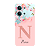 Capinha para Xiaomi RedMi 15c Anti Impacto Personalizada - Delicate Flowers Rosa com nome e fundo transparente - Imagem 1