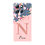 Capinha para Moto G86 Anti Impacto Personalizada - Delicate Flowers Rosa com nome e fundo transparente - Imagem 1