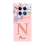 Capinha para Xiaomi RedMi Note 15 4G 5G Anti Impacto Personalizada - Delicate Flowers Rosa com nome e fundo transparente - Imagem 1