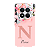 Capinha para Xiaomi Poco M8 Pro 5G Anti Impacto Personalizada - Delicate Flowers Rosa com nome e fundo transparente - Imagem 1