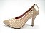 Scarpin Alto Top Nude Bambu Trice - Imagem 4