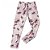 Calça Legging Infantil  Menina Jokenpô Floral Rosa - Imagem 2