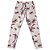 Calça Legging Infantil  Menina Jokenpô Floral Rosa - Imagem 1