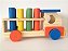 Caminhão de Brinquedo de Madeira com Pinos Coloridos Tuk Tuk - Imagem 1