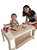 Mesa Montessoriana Infantil com Suporte para Rolo de Papel Tuk Tuk - Imagem 2