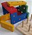 Quebra Cabeça de Madeira para Educação Infantil Tuk Tuk II com 9pcs - Imagem 8