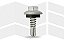 PARAFUSO AUTO BROCANTE METAL SX  CH5/16 - 12 X 12 X 3/4 - Imagem 5