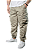 CALÇA JOGGER CARGO CORTA VENTO CAQUI - Imagem 1
