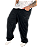 CALÇA JEANS BALÃO PRETA - Imagem 5