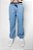 CALÇA JEANS CARGO AZUL CLARO - Imagem 1