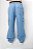 CALÇA JEANS CARGO AZUL CLARO - Imagem 3