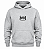 BLUSA DE MOLETOM CANGURU CINZA HUNTER METAL - Imagem 2
