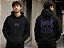BLUSA DE MOLETOM CANGURU PRETO HUNTER METAL - Imagem 7