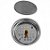 Ralo Click Pé Redondo p/ Banheiro 10cm Inox GLOBALMIX GH054 - Imagem 2
