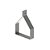 Gancho Eletrocalha Suspenso Horizontal 100 x 100mm 10 Peças PERFILAÇO E3330 - Imagem 1