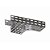 TE Eletrocalha Horizontal 90º s/ Virola 150 x 100mm PERFILAÇO E3660 - Imagem 1