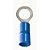 Terminal Pre-Isolado Anel 1,5/2,50 Azul CRIMPER M5 TP225 AN2435-C 100Peças - Imagem 1