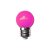 Lâmpada Led Bolinha E27 1.5wx220v Rosa GALAXY 1219 10peças - Imagem 1