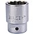 Soquete Encaixe Estriado 1/2" 32mm BELZER 204021BX - Imagem 1