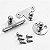 Pistao 'a gas Click Newton 50N Branco JOMARCA P2528-Kit c/2 Peças - Imagem 2