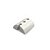 Calco P/Telha Onda Baixa c/3 furos  Branco LUX TELHAS 8263 25Pçs - Imagem 1