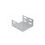 Emenda Interna "U" 50x50mm para Eletrocalha PERFIL LIDER 1000050050GPZ 5Pçs - Imagem 1