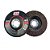 Disco Flap 4.1/2" Grão 36 Oxido Alumínio Hobby DISFLEX 09.005 10 Peças - Imagem 1