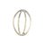 Numero Colonial "0" Zamac Cromado SILVANA 95684 - Imagem 1