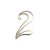 Numero Colonial "02" Zamac Cromado SILVANA 95585 - Imagem 1