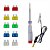 Fusível Automotivo 10-30A com Chave Teste WESTERN 2963 Kit C/12 PEÇAS - Imagem 1