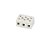 Conector Porcelana 3 Bornes 6mm² 600V  25A 350 C° SINDAL 000.3103.PR.B - 12Pçs - Imagem 1