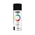 Tinta Spray Alta Temperatura Preto 300ml PERKON 7171 - Imagem 1