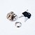 Fechadura Para Gaveta Com Chave Fixa 22mm Branca JOMARCA P965 2Peças - Imagem 1