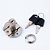 Fechadura Para Gaveta Com Chave Fixa 31mm Niquelada JOMARCA P966 c/2Peças - Imagem 2