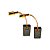 Carvão Esmerilhadeira BOSCH 1701.1800 "400" Kit C/10 Peças - Imagem 1