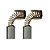 Carvão P/Furadeira Makita 8419 CARBONPEÇAS C133G Kit C/12  Peças - Imagem 1