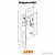 Fechadura WC Oxidada STAM 824/11 33268 - Imagem 2