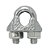 Clip p/ Cabo de Aço Leve 1/8" PERKON 1389 50Peças - Imagem 1