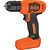 Parafusadeira Furadeira 3/8" 8V Bivolt Bateria BLACK&DECKER LD008 - Imagem 1