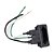 Tomada para Painel MARGIRIUS com Borne 10A 250V Preta – 21492 - Imagem 1