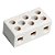 Conector FERTAK Porcelana 16 mm Trifasico 8205 – 12 Peças - Imagem 1
