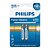 Pilha Alcalina Philips Palito AAA – Cartela com 2 Unidades - Imagem 1