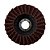 Disco Flap Manta Abrasiva Reto 180G Médio BRASFORT 9138 - 10 Peças - Imagem 2