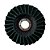 Disco Flap Manta Abrasiva Reto 320G Fina BRASFORT 9137 - 10 Peças - Imagem 2